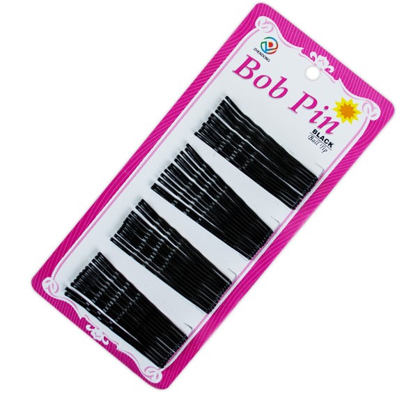 Agrafe par negre - set de 36 bucati de 5.5 cm